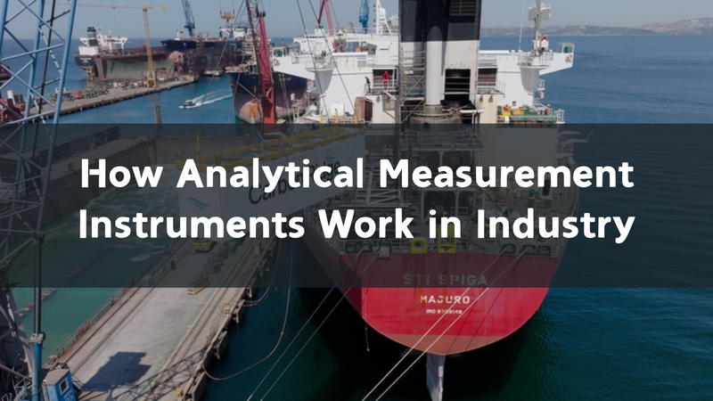 Industrial analytical measurement system with sensors transmitters and analyzers