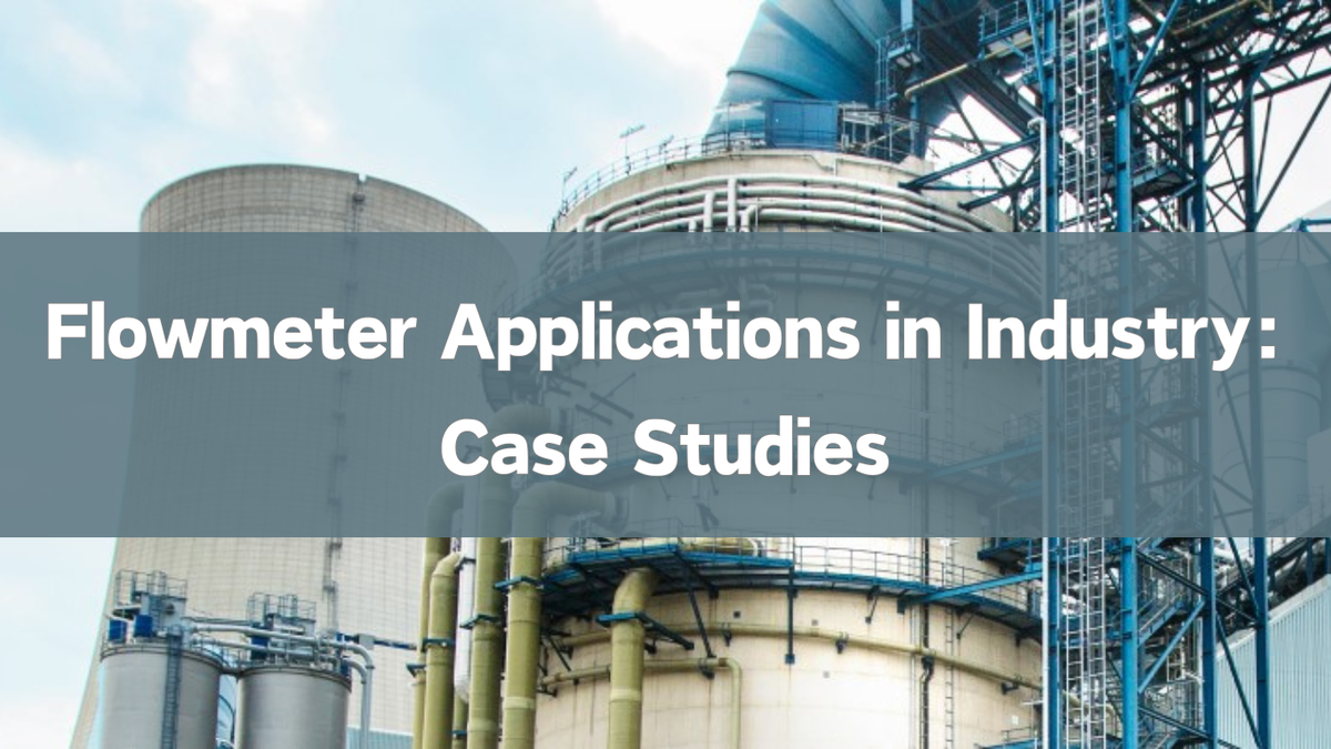Industrial flowmeter applications in water treatment and lime production