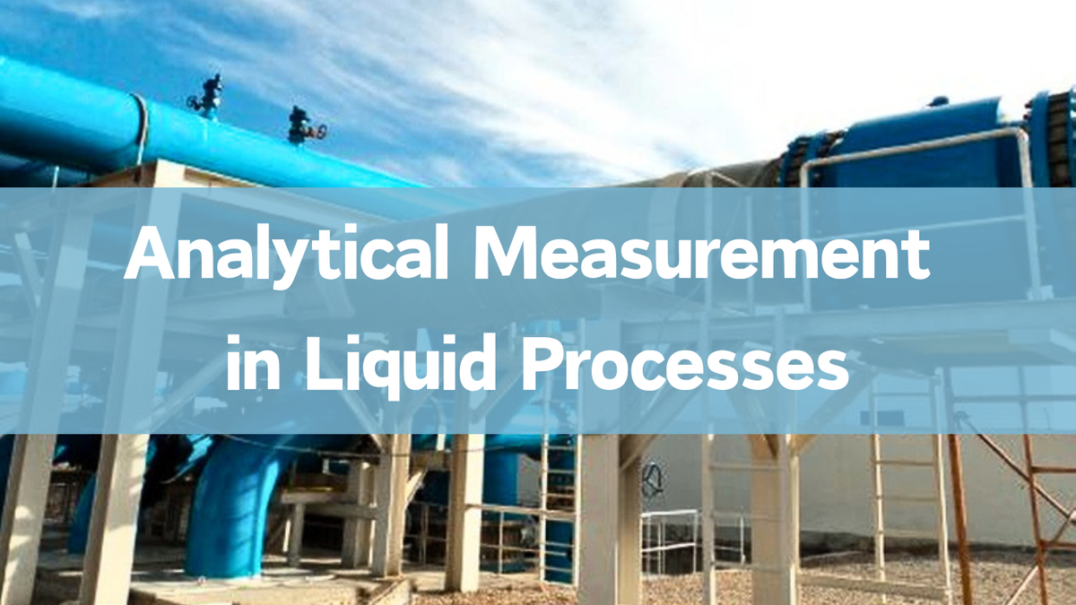 Industrial analytical measurement principles for pH conductivity dissolved oxygen turbidity and ORP monitoring