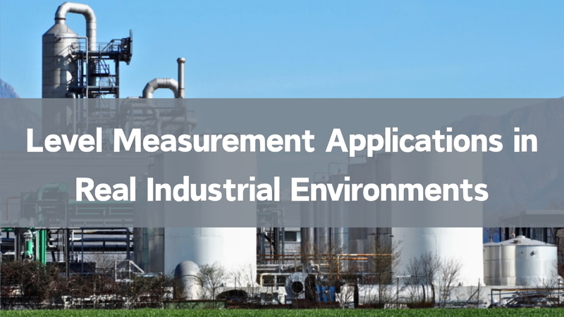 Industrial level measurement applications for chemical dosing and storage tanks