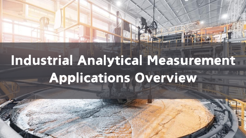 Industrial analytical measurement system for pH COD and conductivity process control