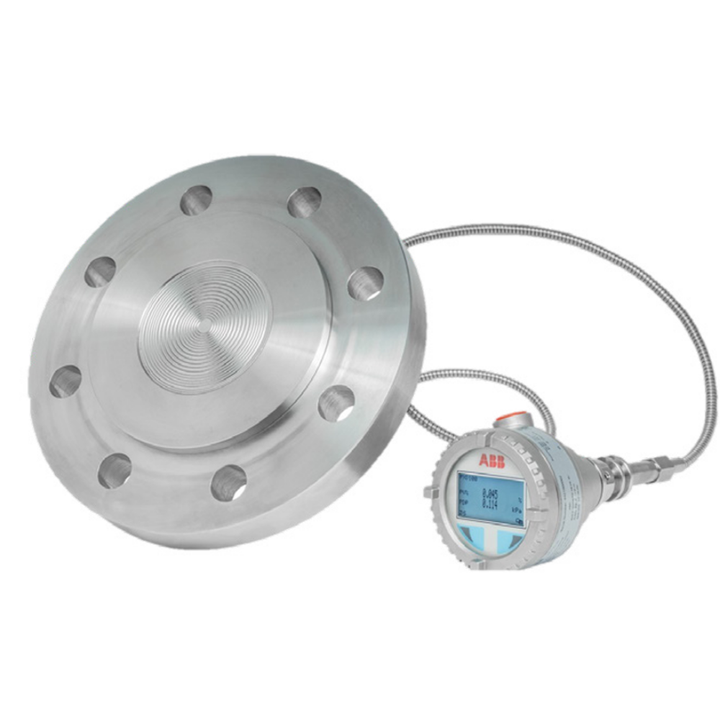 ABB PAD100 absolute pressure transmitter with remote diaphragm seal assembly