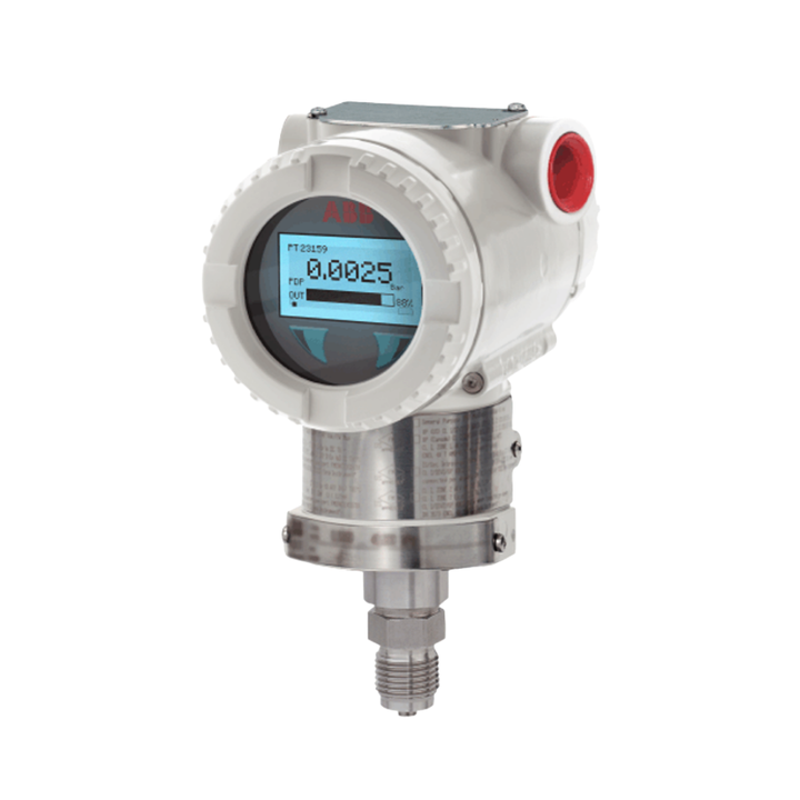 ABB PAS300 absolute pressure transmitter with backlit local display