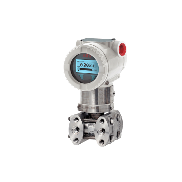 ABB PDS300 differential pressure transmitter with backlit LCD display
