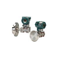 Yokogawa EJX310A pressure transmitter sensor module and flange connection detail