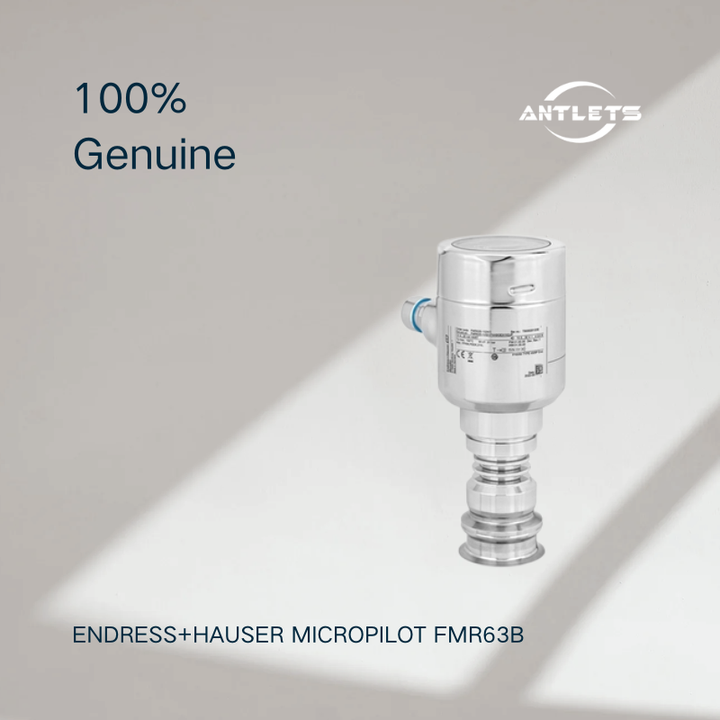 Endress+Hauser Micropilot FMR63B 80 GHz hygienic radar level sensor for non-contact liquid level measurement