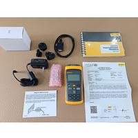 Fluke 1524 thermometer dual channel display detail
