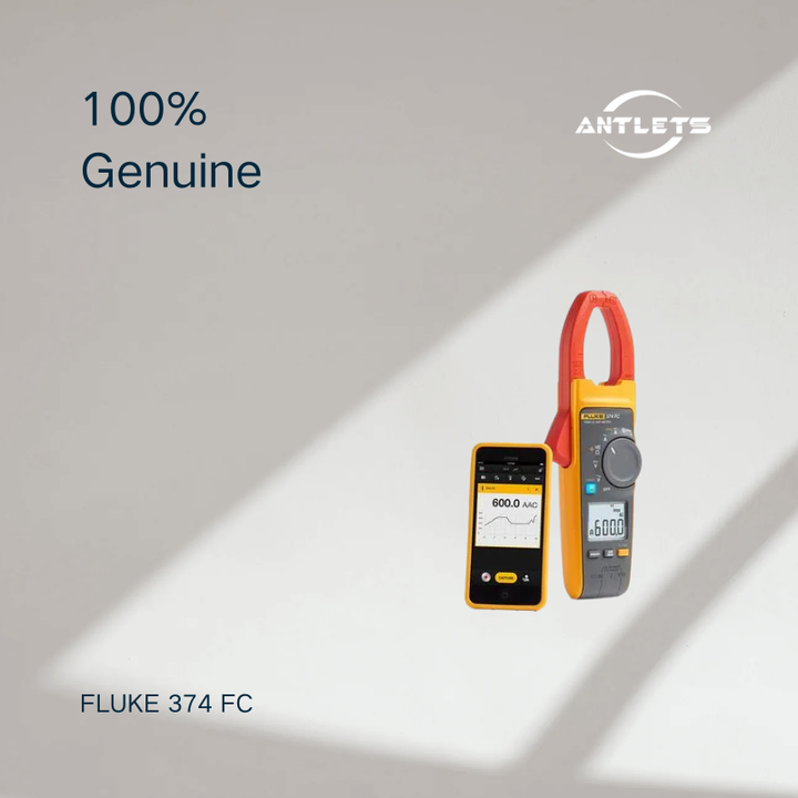 Fluke 374 FC True-RMS AC/DC Clamp Meter for electrical troubleshooting