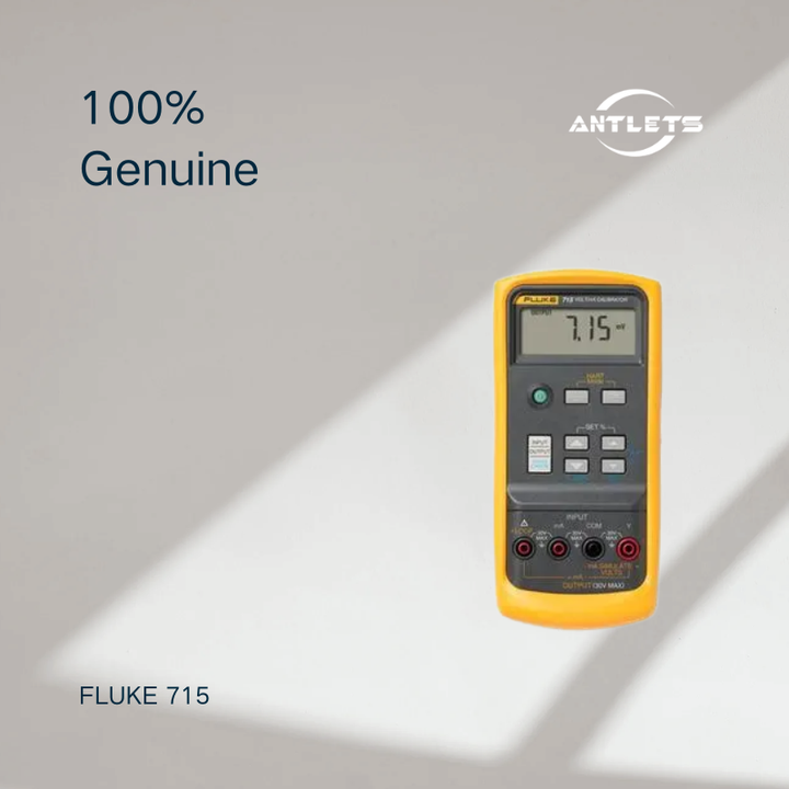 Fluke 715 Volt/mA loop calibrator for 4–20 mA and voltage signal calibration