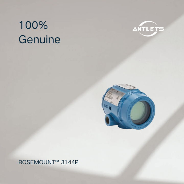 Rosemount 3144P Temperature Transmitter with HART communication for industrial temperature measurement