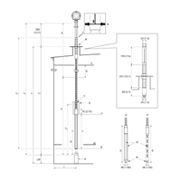 Rosemount 765 integrated water level sensor for storage tanks