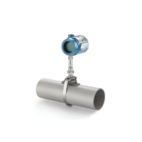 Rosemount X-well process temperature sensor mounted on industrial piping