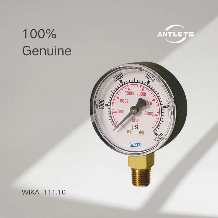 WIKA 111.10 Bourdon tube pressure gauge standard version