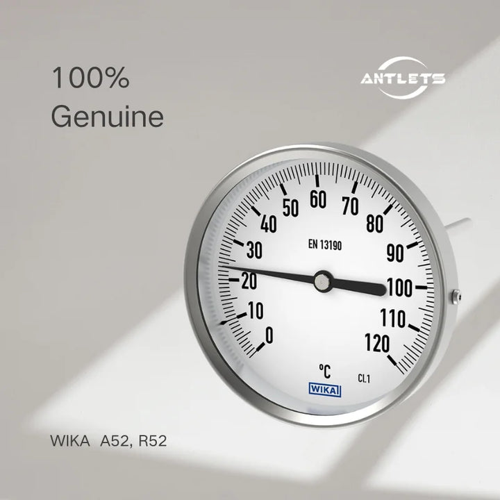 WIKA A52 R52 industrial bimetallic thermometer