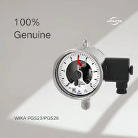 WIKA PGS21.100 PGS21.160 Bourdon tube pressure gauge with switch contacts