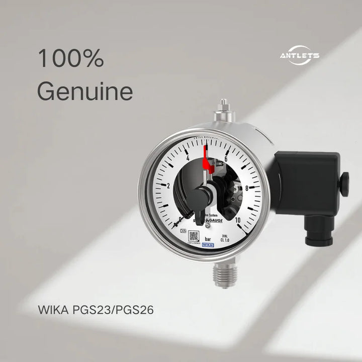 WIKA PGS21.100 PGS21.160 Bourdon tube pressure gauge with switch contacts