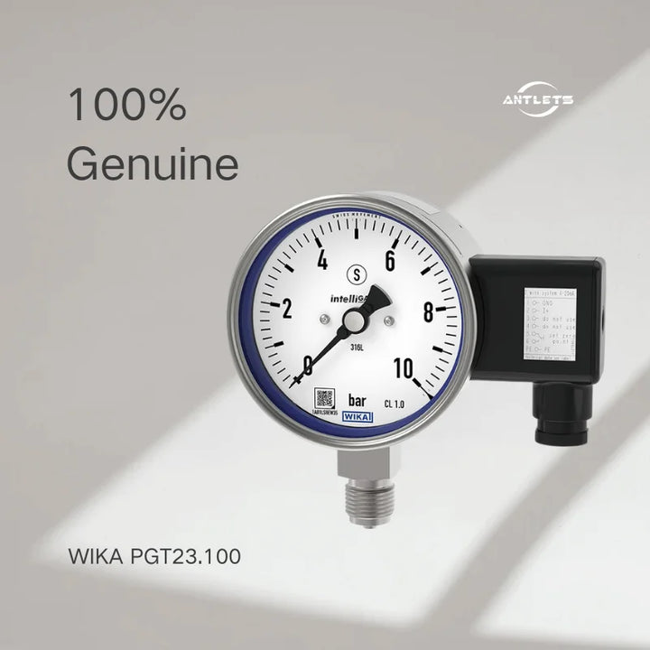 WIKA PGT23.100 and PGT23.160 Bourdon tube pressure gauge