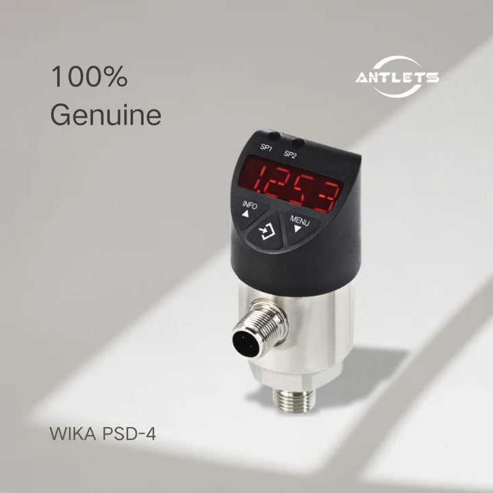 WIKA PSD-4 electronic pressure switch with digital display