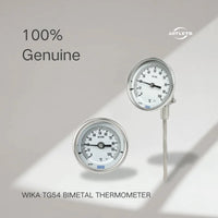 WIKA TG54 process grade bimetal thermometer