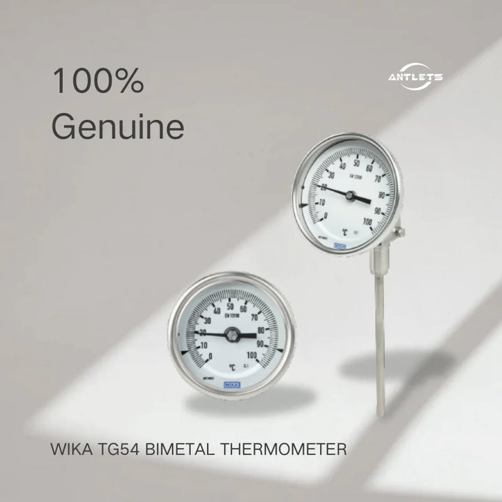WIKA TG54 process grade bimetal thermometer