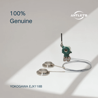 Yokogawa EJX118B wireless differential pressure transmitter with remote diaphragm seals