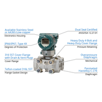 Yokogawa EJX130A DPharp single-crystal silicon resonant sensor